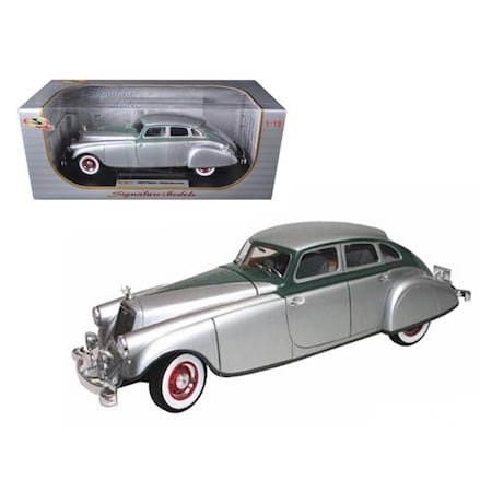 Signature Models 1933 Pierce Arrow Silver 1-18 Diecast Model Car 18136s